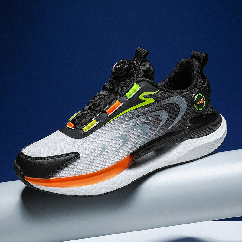 Creative Automatic Lace Up Breathable Shoes - Image 2