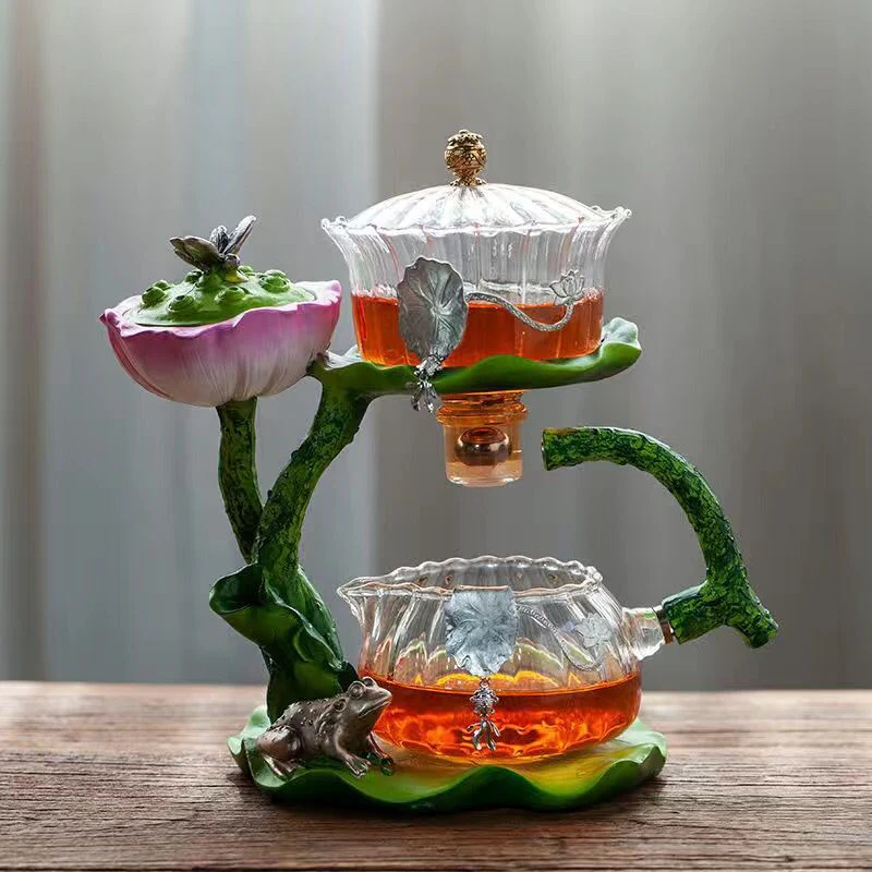 Mystic Lotus Incense Teapot - Image 2