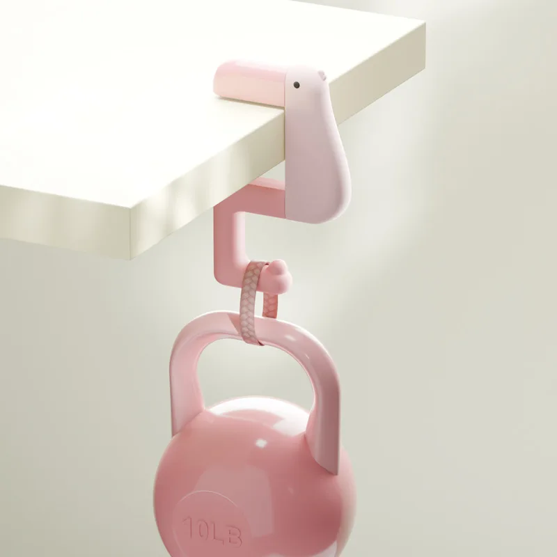 Hanging Duck Under Desk Hooks - Image 2