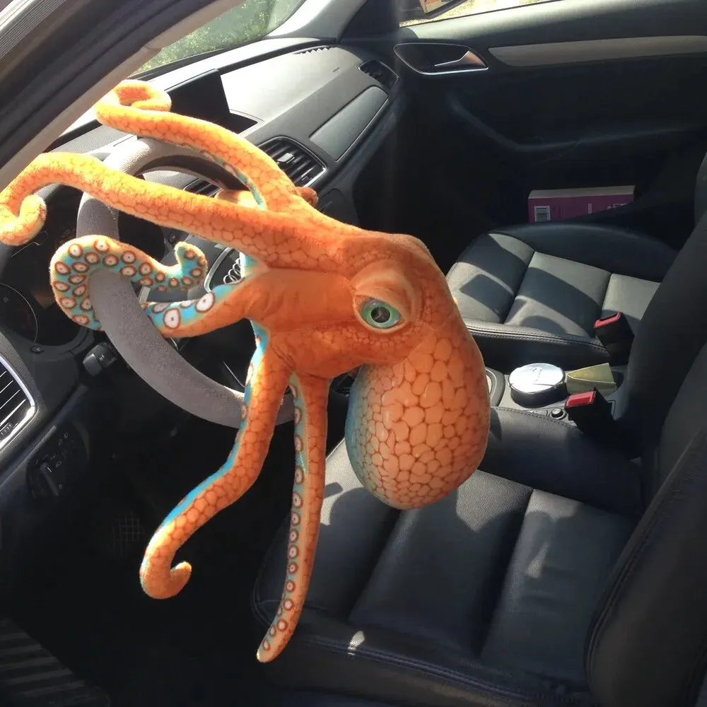 Angry Octopus Stuffed Plush Toy - Image 2