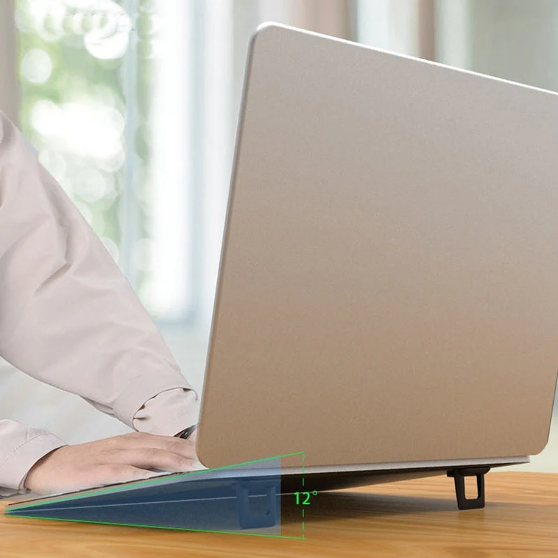 Mini Boost Foldable Invisible Laptop Riser Stand - Image 2