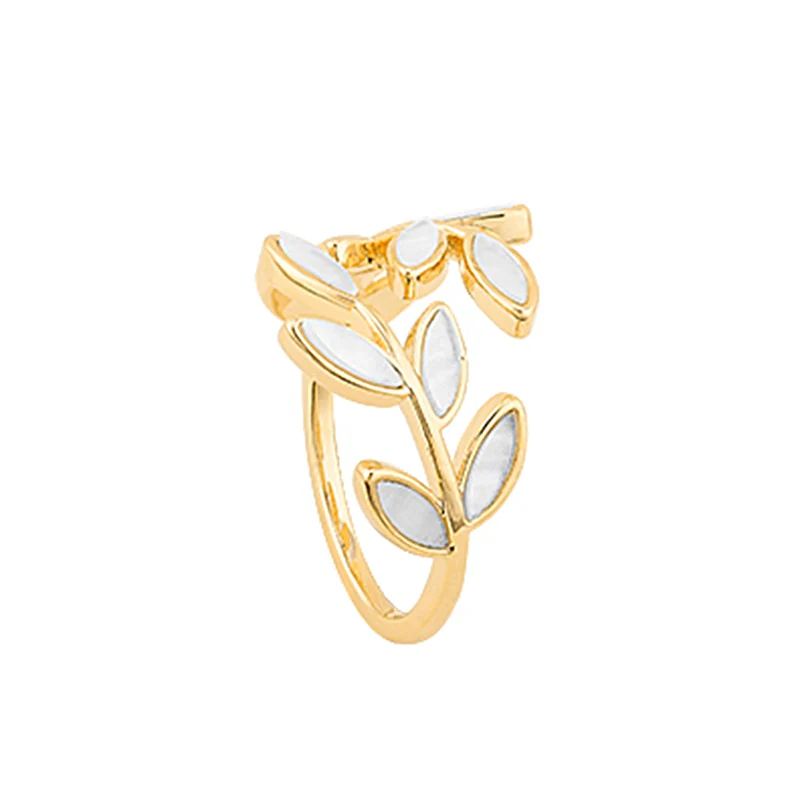 Olive Branch Creative Adjustable Ring - Image 3