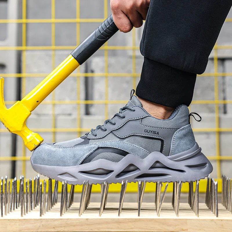 Wear-Resistant Tough Industrial Comfortable Work Boots - Image 3