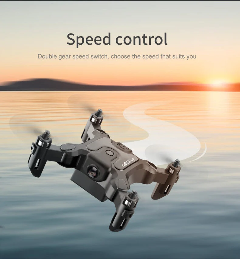 Mini Smart Foldable RC HD FPV Drone - Image 2