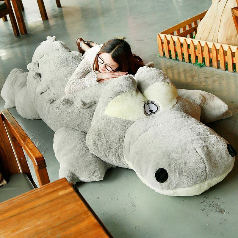 Crocodile Stuffed Plush Pillow - Image 2