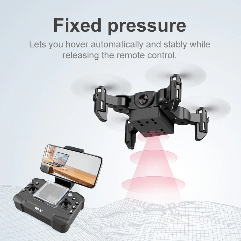 Mini Smart Foldable RC HD FPV Drone - Image 3