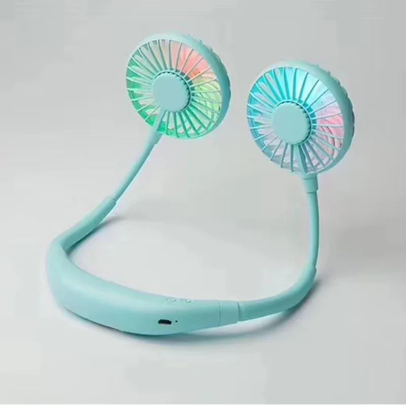 Adjustable Hands-Free Neck Cooling Fan - Image 2