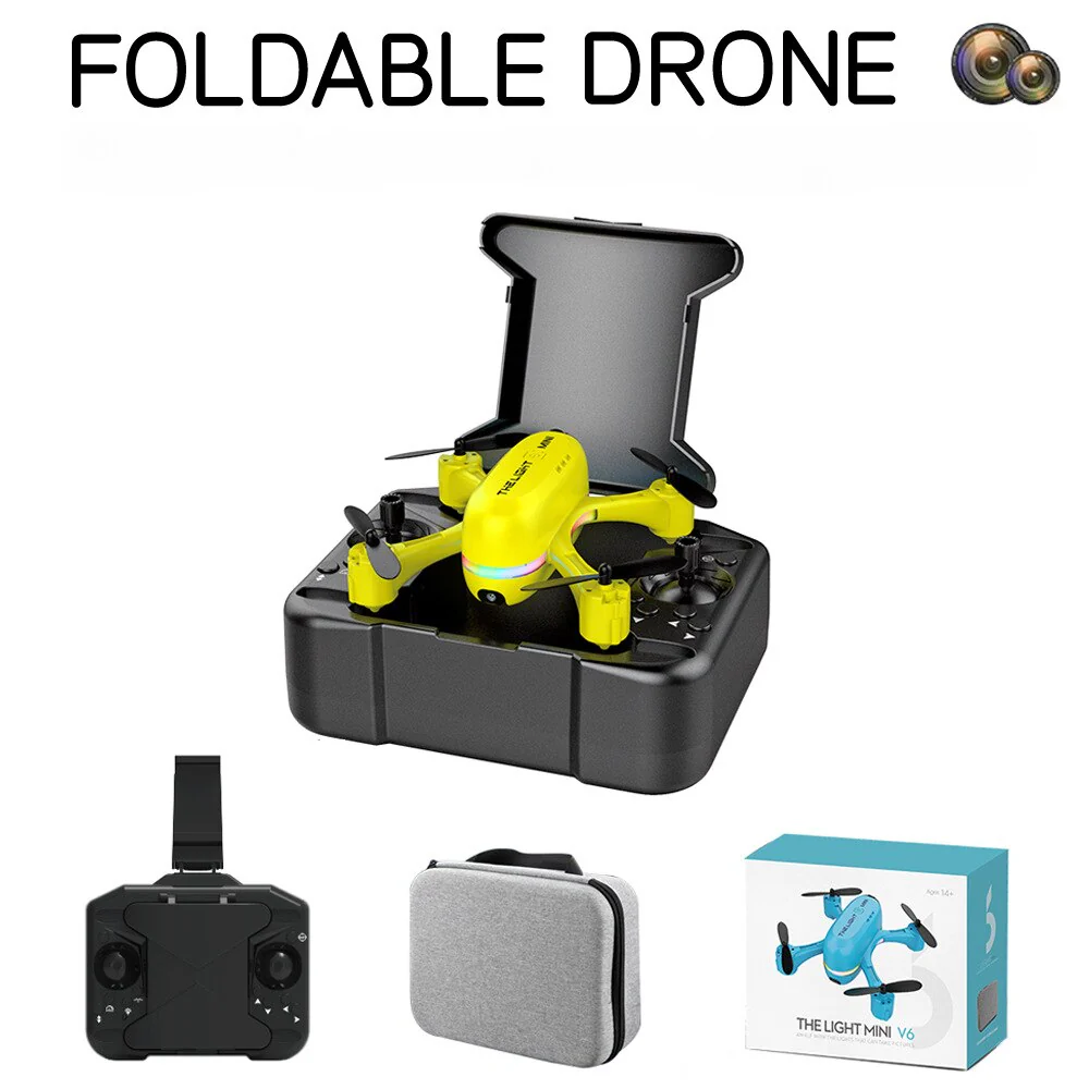 Easy Fly Dual Camera Mini Pocket Drone - Image 2
