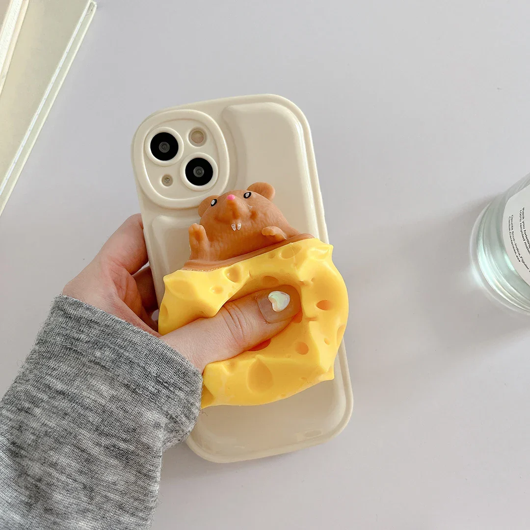Cheese Lover Mouse iPhone Case