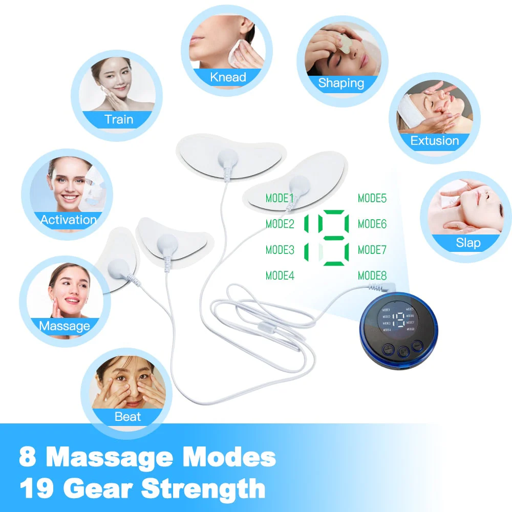 Anti-Wrinkle Tightening EMS Facial Massager - Image 3