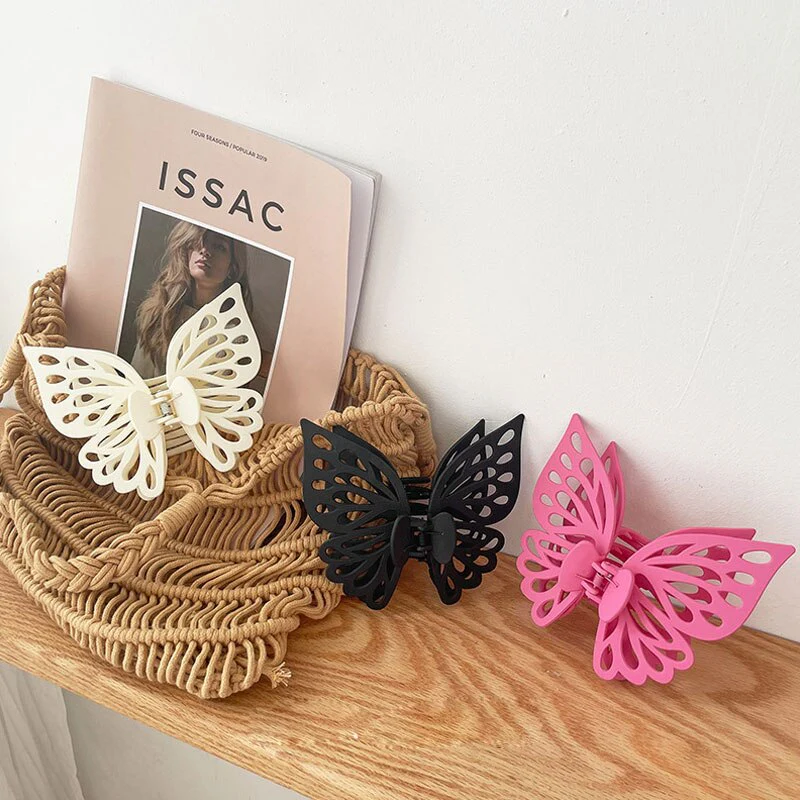 Oversized Butterfly Hair Claws - Image 2