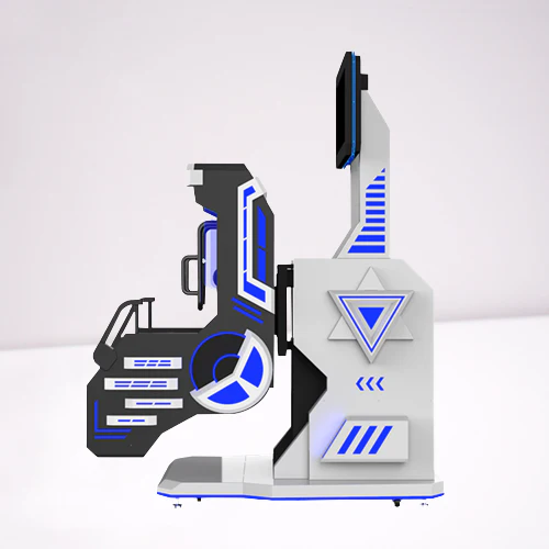 Futuristic 9D Virtual Reality Roller Coaster Simulator - Image 2