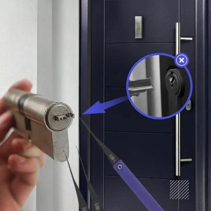 Lock Fixer Car Broken Key Professional Repair Set - Image 1