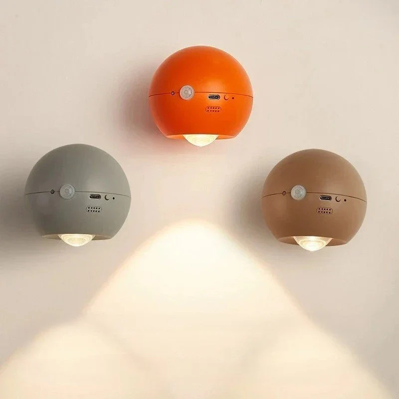 Rotating Mini Magnetic Rechargeable Wall Lamp - Image 1