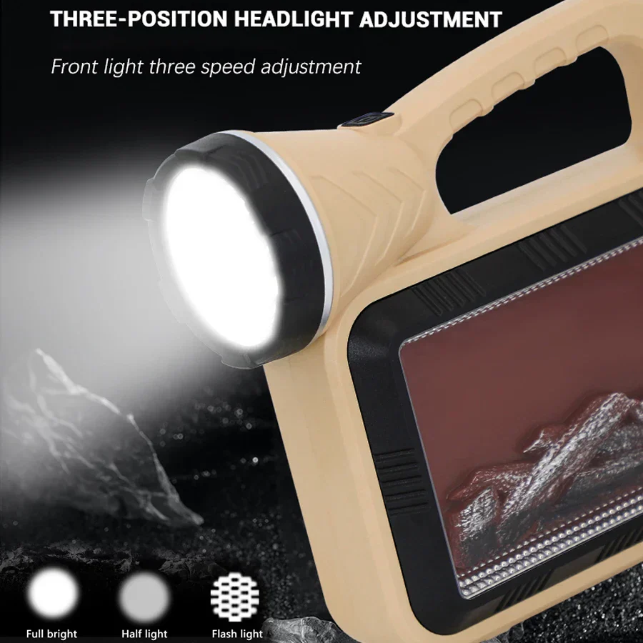 Sun Glow Solar LED Camping Flashlight - Image 2