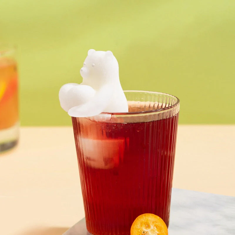 Heart Bear Hangable Ice Cube Mold - Image 3
