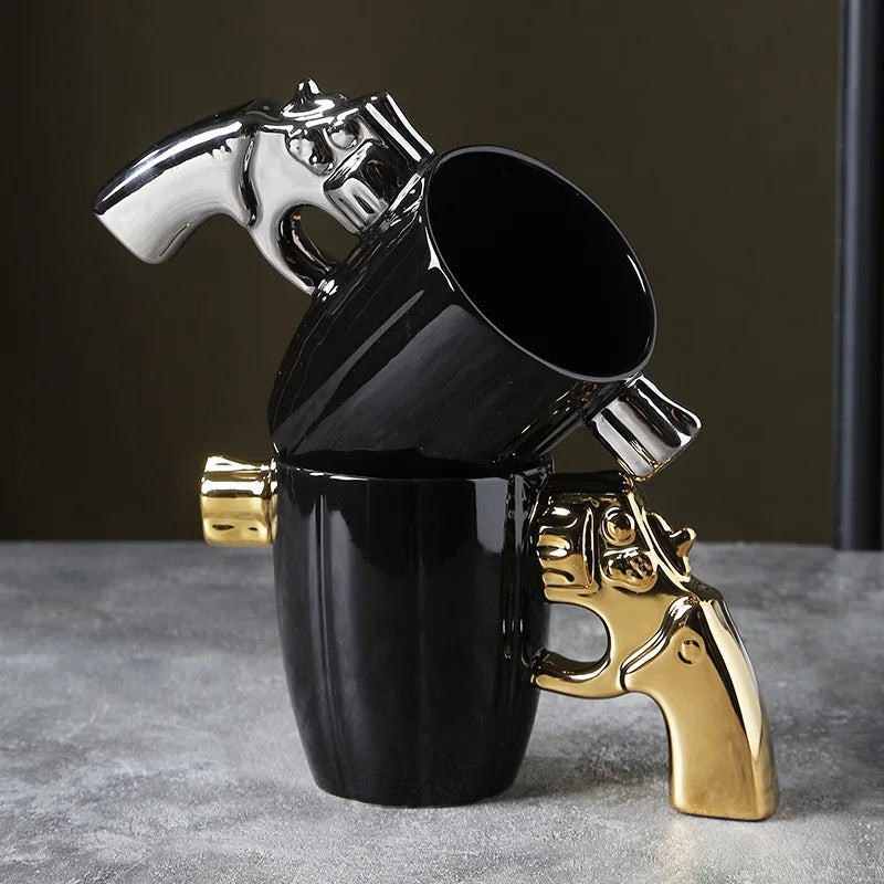 Revolver Grip Coffee Mug - Image 2