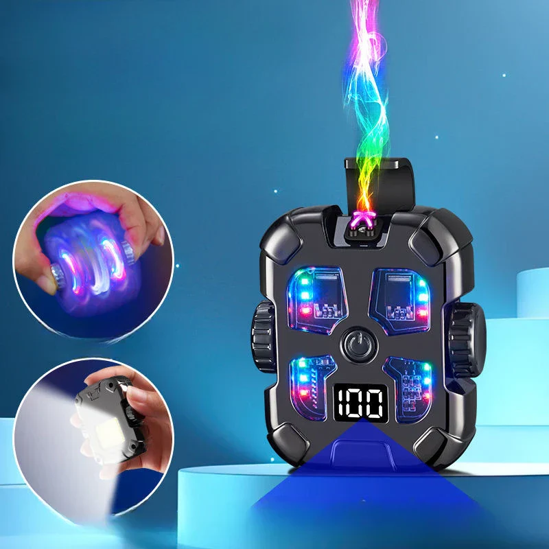 Pulse Arc Chargeable Colorful Flameless Lighter - Image 1