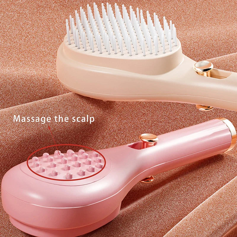 Magic Self-Cleaning Hair Massage Comb - Image 2