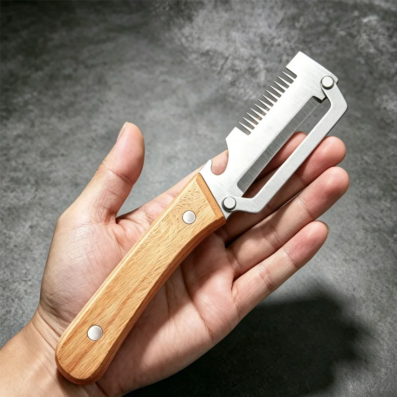 Slice Craft Wooden Peeler - Image 2