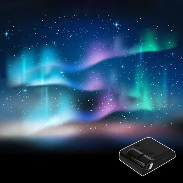 Cosmic Aurora Planet Projector Night Light - Image 3