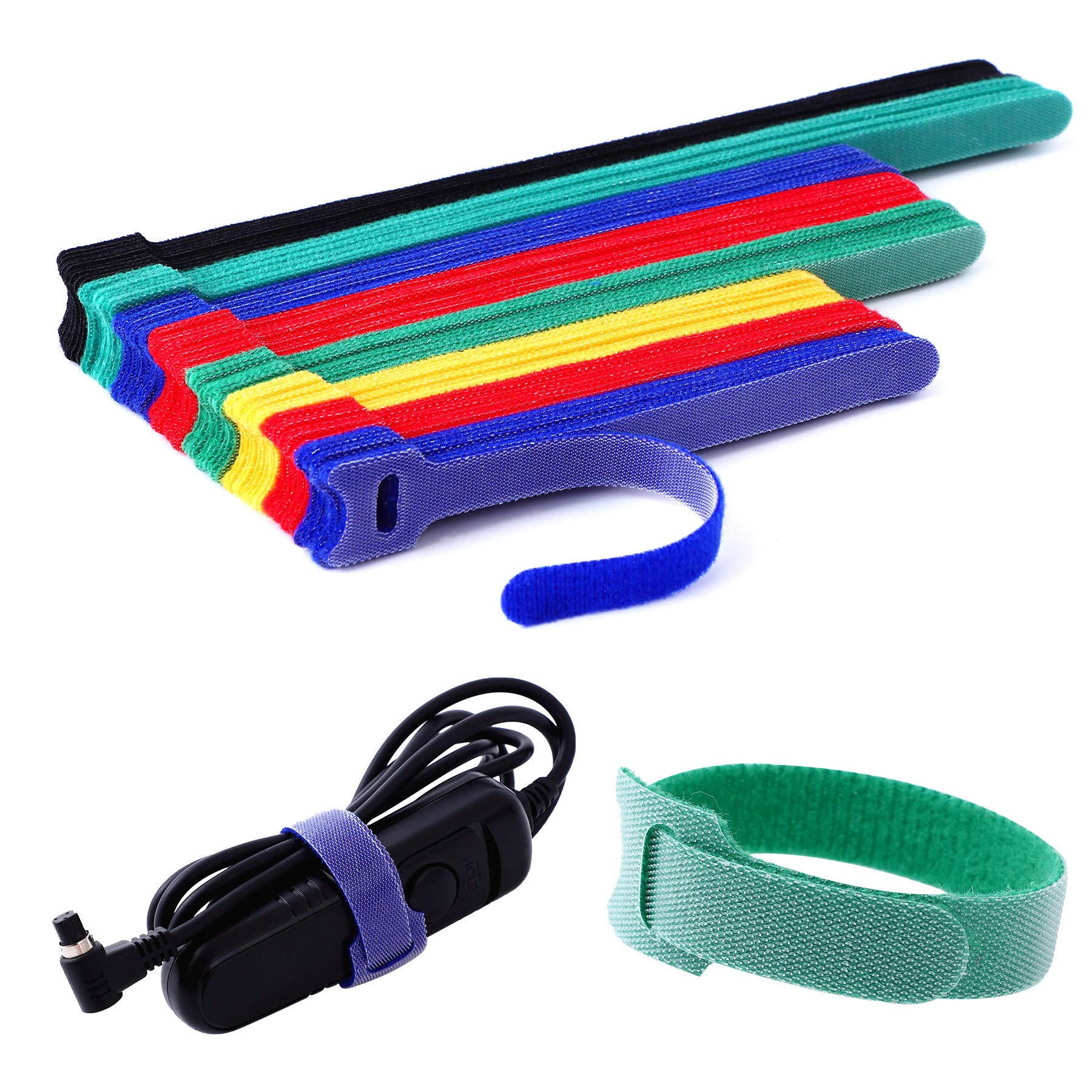 Multicolor Separable Cable Organizer Ties - Image 2
