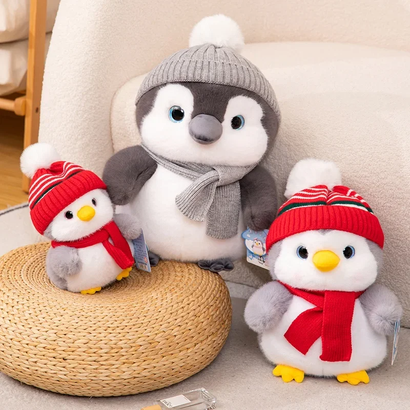 Cozy Winter Penguin Plushie Toy - Image 2