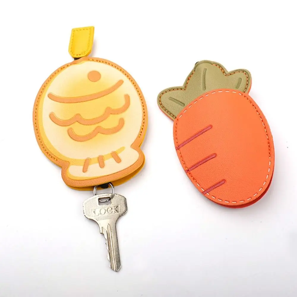 Cartoon Leather Universal Pull-Out Key Case - Image 2