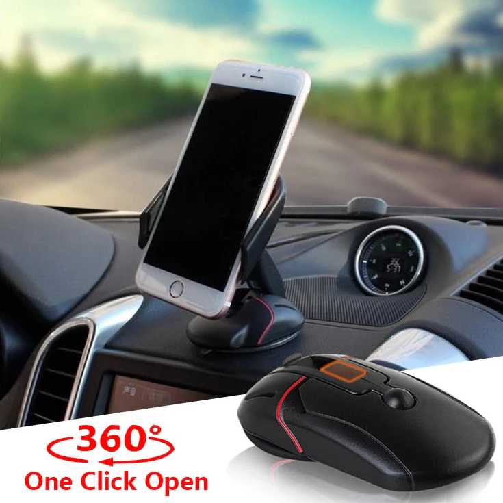 360 Rotating Foldable Car Dashboard Phone Holder - Image 2