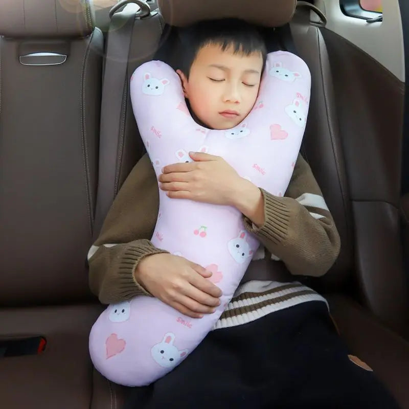 Car Snuggle Spot Seat Belt Shoulder Protector Sleeping Pillow - Image 3