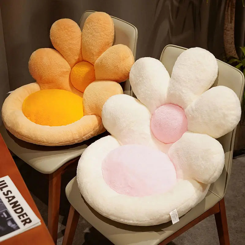 Sunflower Ergonomic Long Sitting Chair Cushion - Image 1