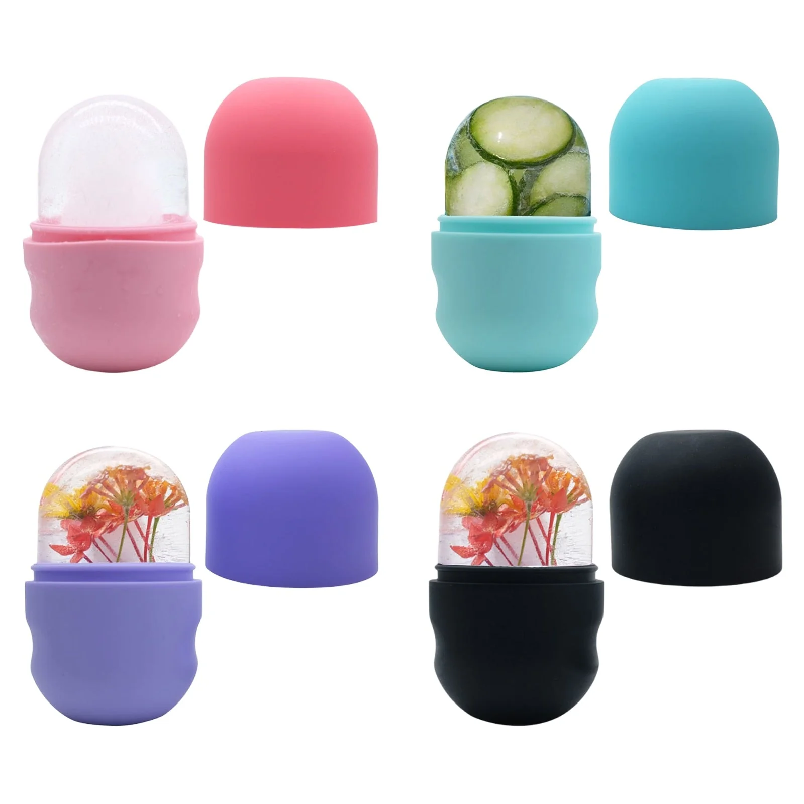 2Pcs Reusable Ice Cold Massage Roller - Image 3