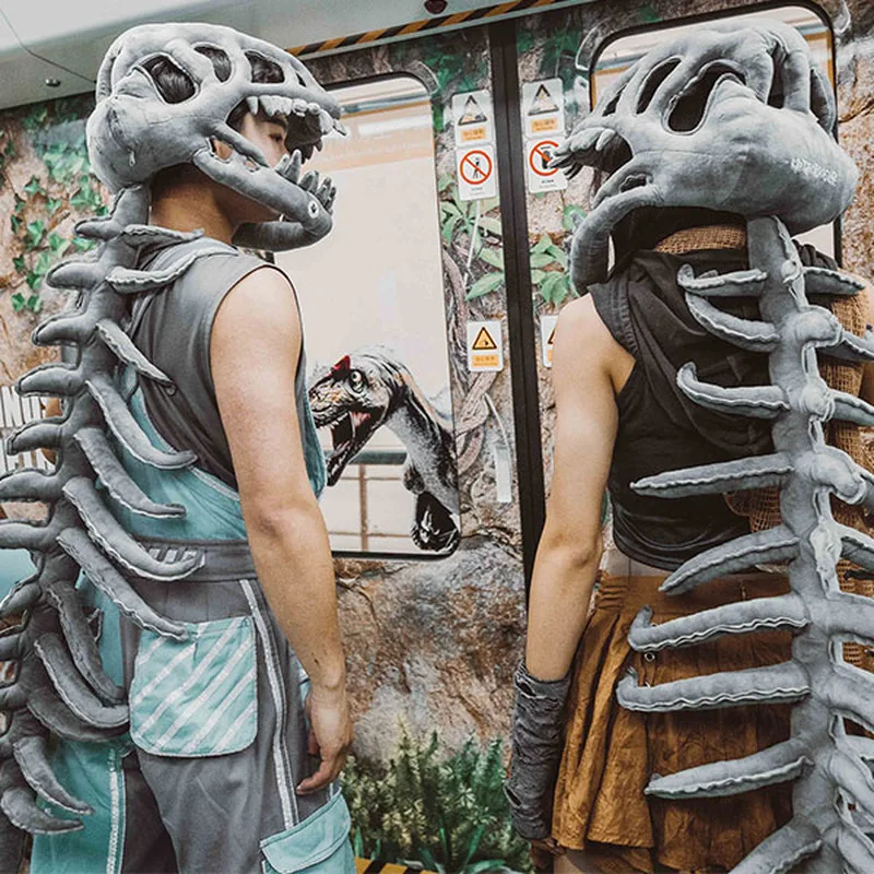 Dinosaur Fossil Armor Costume - Image 2