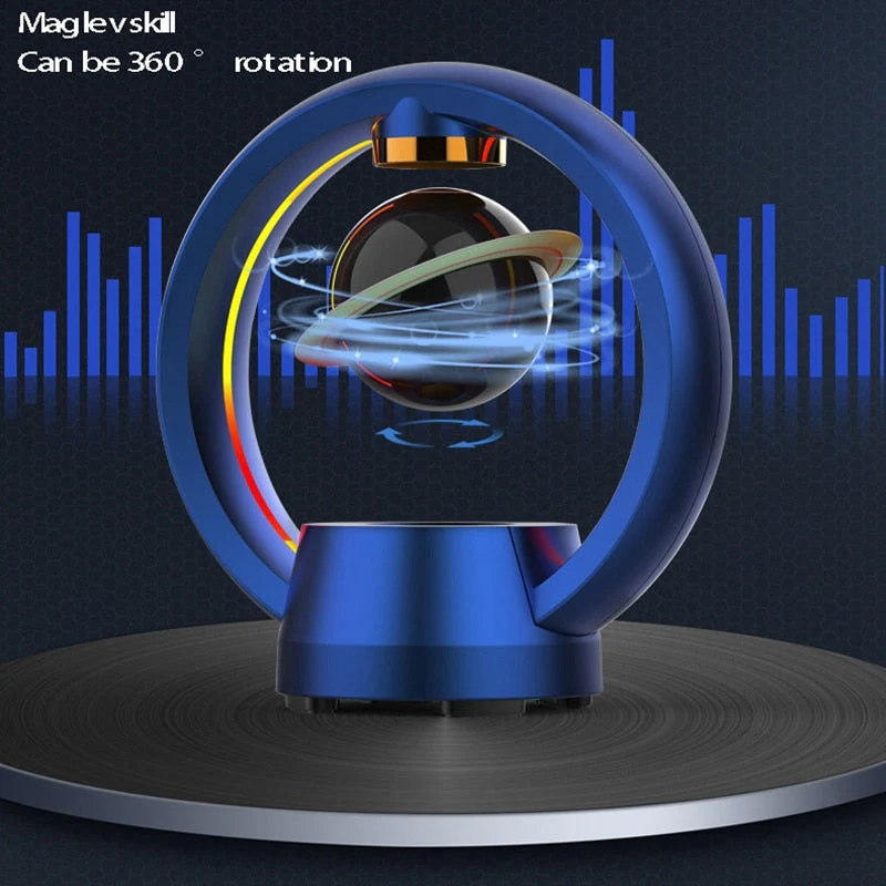 Saturn Magnetic Levitating Bluetooth Speaker - Image 2