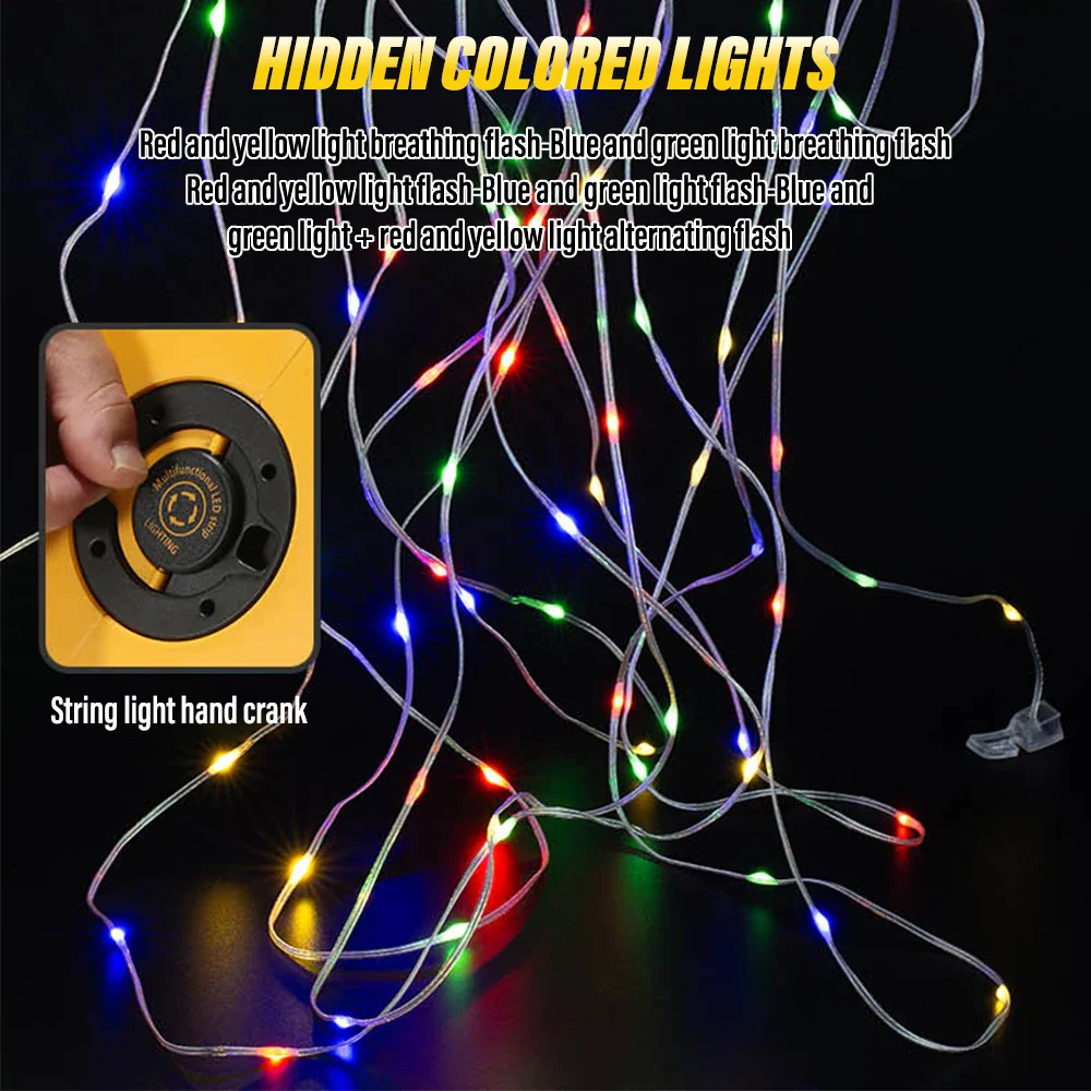 High Power Handheld Rechargeable Multifunctional Portable Flashlight - Image 3
