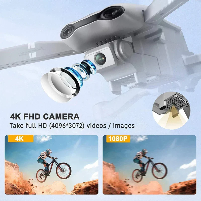 4K Sky View Dual Camera Auto Return Drone - Image 2