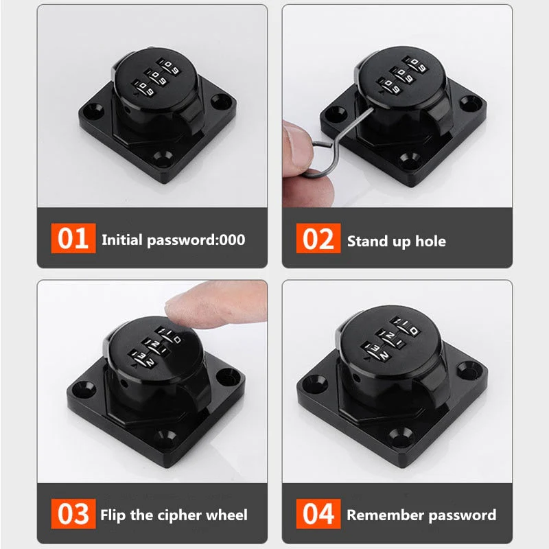 Combo Security Guard Password Combination Lock - Image 2