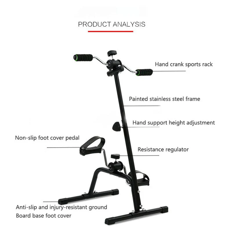 Speed Cycle Indoor Mini Fitness Exercise Bike - Image 3