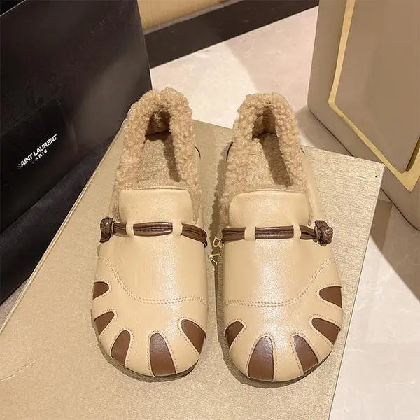 Autumn Bliss Soft Fur Women Shoes - Image 3