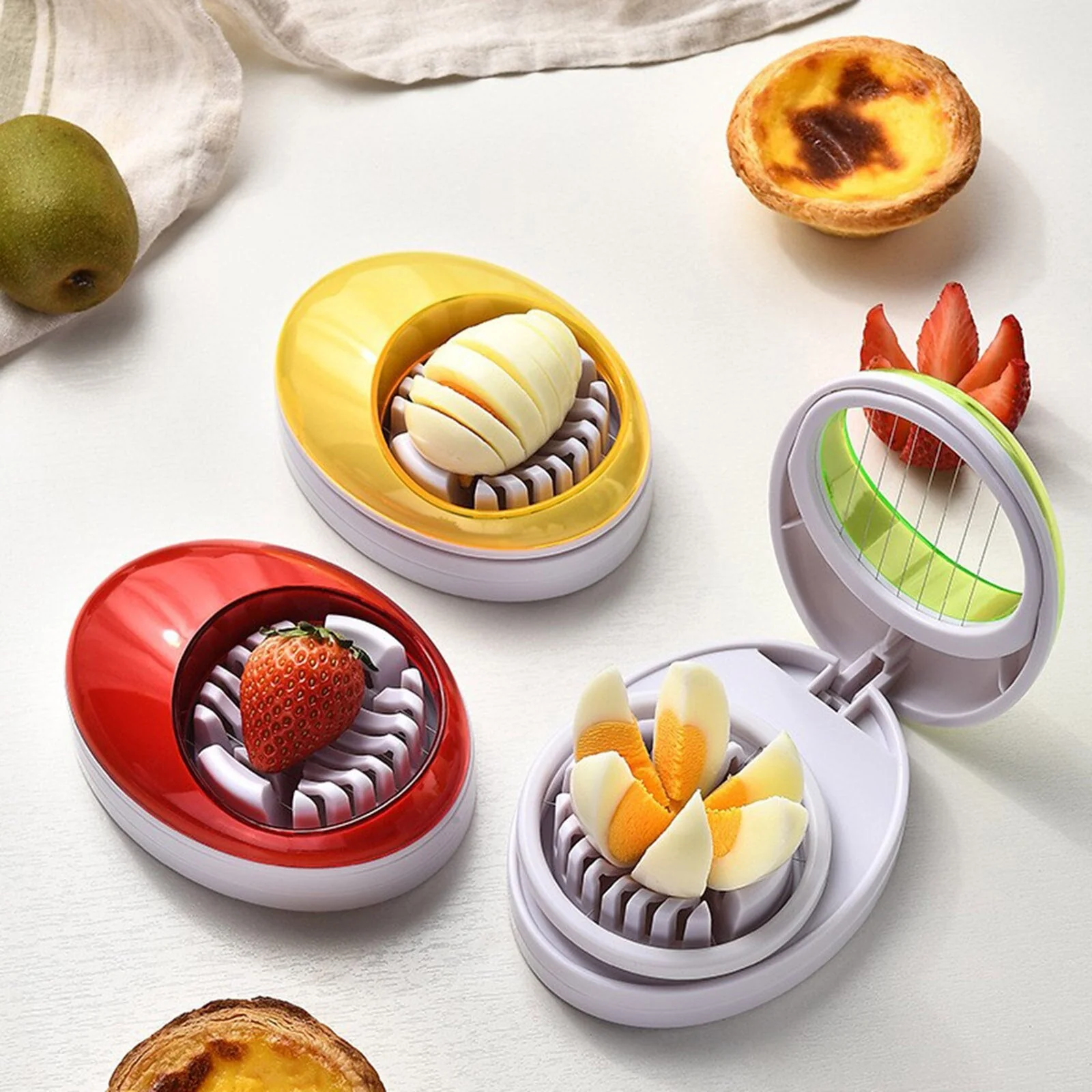 Multifunctional Boiled Easy Egg Slicer - Image 1