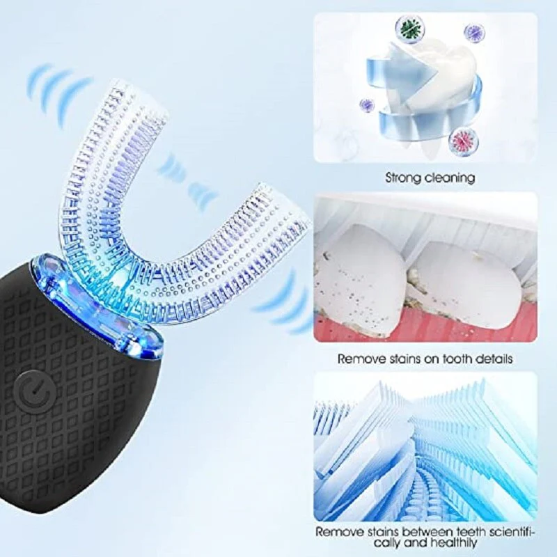 Clean360 U-Shape Blue Light Tooth Cleaner - Image 2