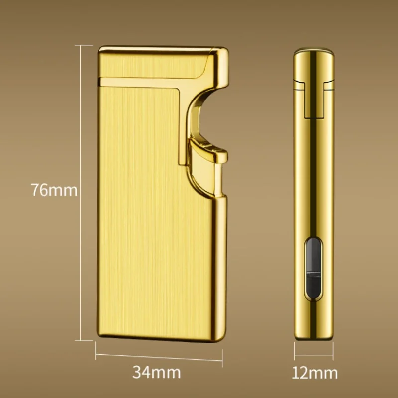Metal Double Fire Jet Butane Lighter - Image 3