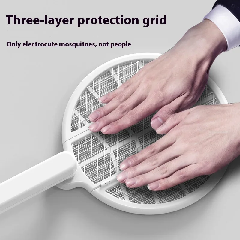 Foldable Automatic Lamp Mosquito Zapper Racket - Image 3