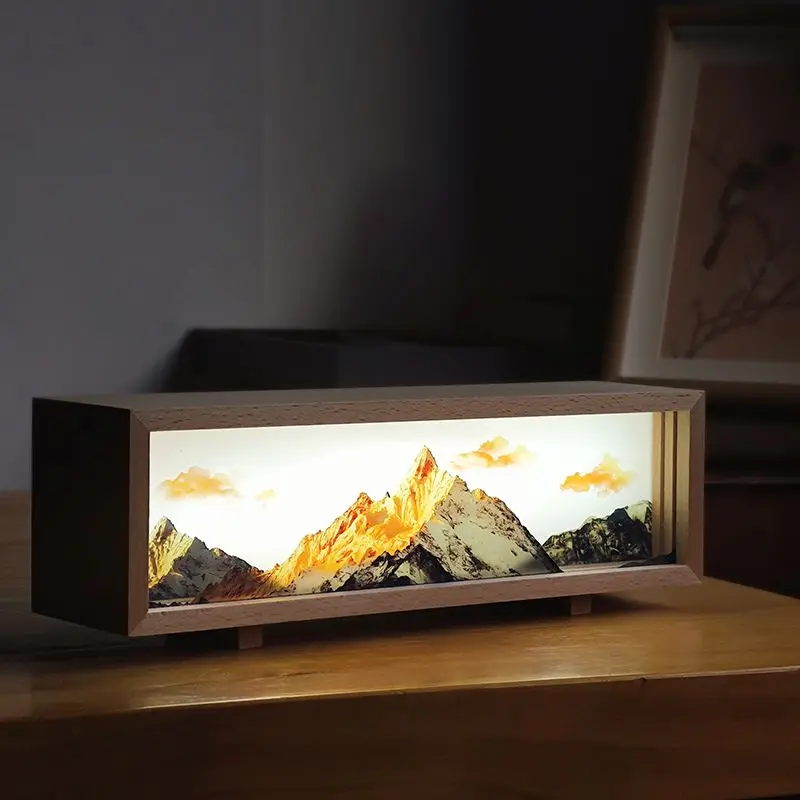 Dream Aura Interactive Desktop Artsy Canvas Lamp - Image 3
