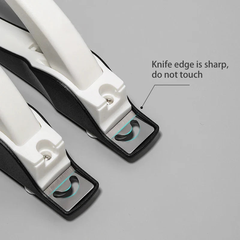 Splash-Proof Transparent Easy-Clean Nail Cutter - Image 3