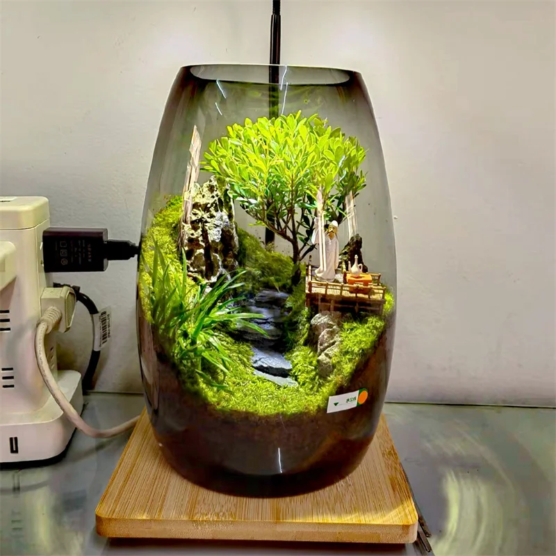 Modern Micro Scene Landscape Glass Vase - Image 3