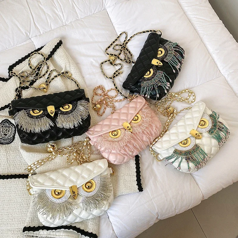 Night Owl Glitter Shoulder Bag - Image 1