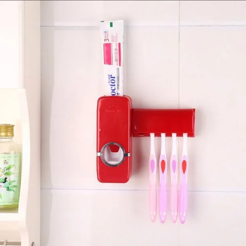 Automatic Toothpaste Squeezer Toothbrush Holder - Image 2