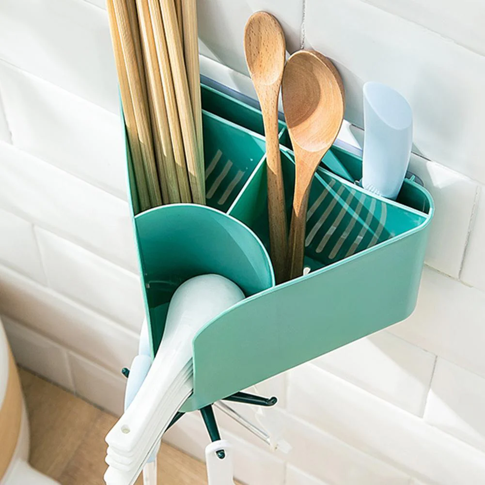 Self-Adhesive Kitchen Utensils Drainer Rack - Image 1