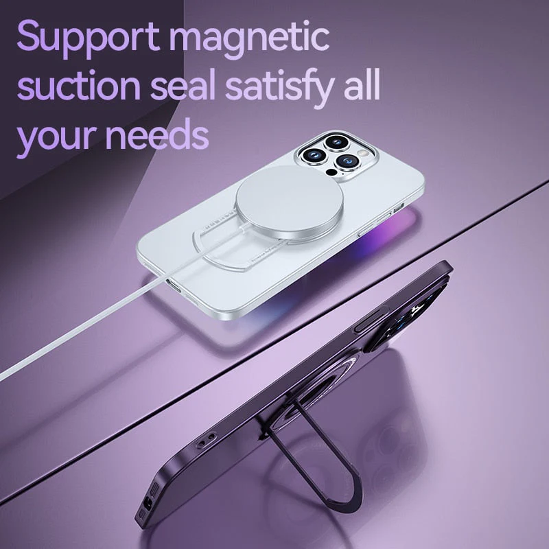 Magnetic Power Thin Phone Holder Case - Image 3
